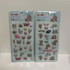 新品】トムとジェリー　ぷくぷくシール　　　　2種セット