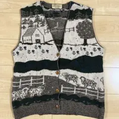 《古着》刺繍ベスト