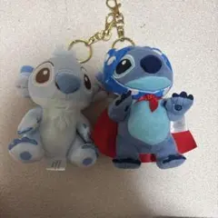 少しの値段交渉⭕️ Disneyスティッチ キーホルダー ヒーロー ぬいぐるみ