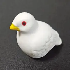 白い小鳥 ミニチュア フィギュア カプセルトイ