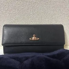 Vivienne Westwood 長財布 ピンクゴールド 内部レッド
