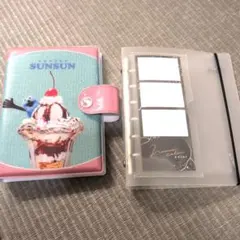 M.Flower様専用　SUNSUN シールバインダー シール帳　おまけ付き