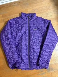 希少 美品 廃盤 カラー メンズL相当 パタゴニア ナノパフジャケット パープル
