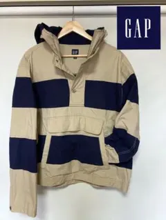 GAPギャップコットンアノラックボーダー　マウンテンパーカーOLD GAP