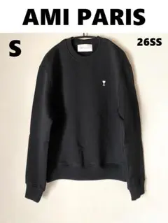 26SS【新品】AMI PARIS アミ ハート ロゴ スウェット トレーナーSのサムネイル