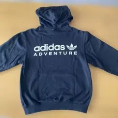 adidas ADVENTURE パーカー 黒 S