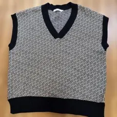 AMERICAN HOLIC Vネックニットベスト Mサイズ