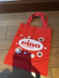 森永乳業 pino ピノ ミニトートバッグ レッドのサムネイル