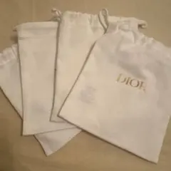 最新⭐︎ディオール ノベルティ 巾着×4