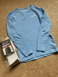 定価3960円　モンベルキッズ　ジオライン　サイズ150 厚手インナー　スキー