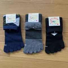 5本指ソックス 3足セット