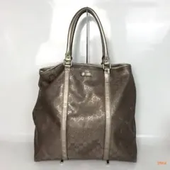 GUCCI グッチ インプリメ トートバッグ 223668 メタリック バッグのサムネイル