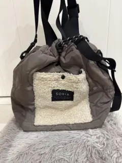 SOBIA ショルダーバッグ グレー