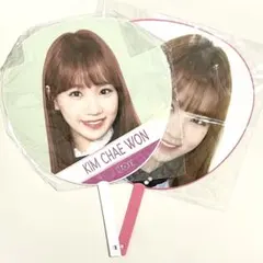 lesserafimキム・チェウォン 缶バッジ　キムアチ　まとめ売り　うちわ 2025年最新】キムチェウォン うちわの人気アイテム - メルカリ