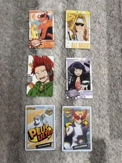 僕のヒーローアカデミア キャラクターカード6点セット