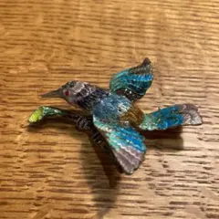 ドイツ製　ブローチ　七宝焼　アンティーク