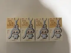 【新品未開封】POP MART PIN FOR LOVE イニシャルラブブ4個