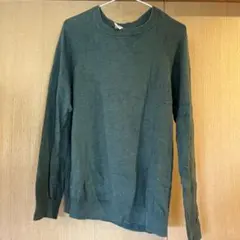 H&M グリーン 長袖セーター