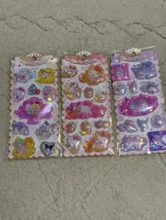 ウォーターインシール　サンリオ　キティ　マイメロ　クロミ　サンリオキャラクターズ