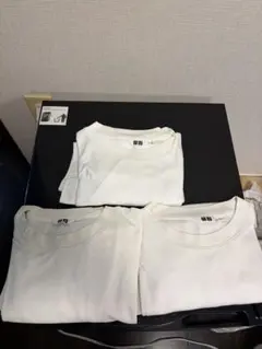 UNIQLO U ホワイト Tシャツ Mサイズ 3枚セット