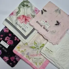 新品未使用❗HANAE MORI レディースハンカチ 5枚セット