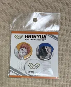 ハイキュー!! mini 缶バッジ 3個セット SVリーグ