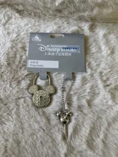上海ディズニー　ミッキー　キーチェーン　セット