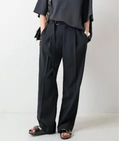 【Spick & Span】PEカルゼベルテッドパンツ