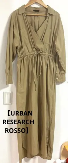 【URBAN RESEARCH ROSSO】 シャツワンピース