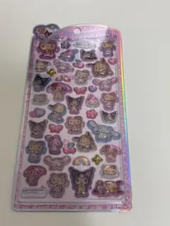 【新品　正規品】うるちゅるポップシール　日焼けサマー 日焼けキティ