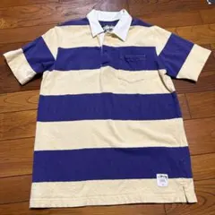 Stussy ラガーシャツ ボーダー 半袖 Mサイズのサムネイル