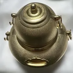 金属製 茶釜 鶴の彫刻 - メルカリ