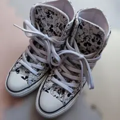 Converse ミッキーマウス柄 ハイカットスニーカー　23.5cm