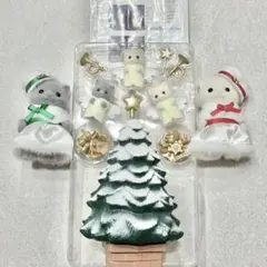 ホワイトクリスマスセット シルバニアファミリー