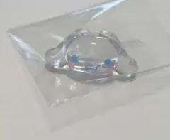 サンリオ シナモロール シナモン　リング カプセルトイ　透明　クリアリング　指輪
