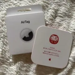 【新品未開封】Apple AirTag 2026年初売り特典 だるま限定デザイン