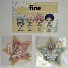 【終】 あんスタ fine 日々樹渉 姫宮桃李 ポストカード ステッカー 特典