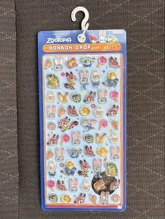 ボンボンドロップシール ズートピア mini