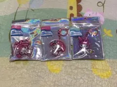 マイメロディ　ぷっくりったいキーホルダー　 3個セット