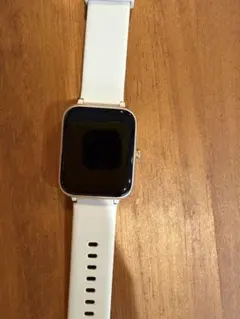 スマートウォッチ 本体 ホワイト スクエア型のサムネイル