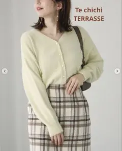 テチチ ニットカーディガン