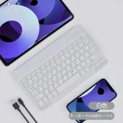 ワイヤレスキーボード Bluetooth 薄型 日本語＋英語配列