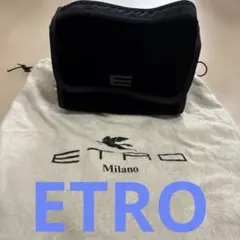 【美品】　エトロ　ETRO フォーマル用　ベルベットバッグのサムネイル