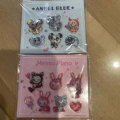 セブンイレブン限定 ナルミヤキャラクターズシール メゾピアノ、エンジェルブルー