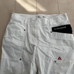le coq sportif ホワイトパンツ