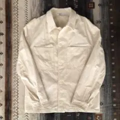 【ZARA】シャツジャケット　XL　ベージュ