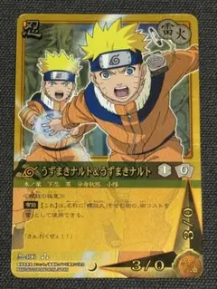 NARUTOCARDGAME うずまきナルト&うずまきナルト 忍-406