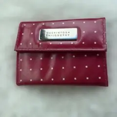 MACKINTOSH PHILOSOPHY 三つ折りミニ財布 軽量 ピンクのサムネイル