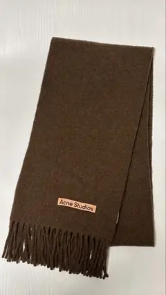 Acne Studios フリンジウールスカーフ・スキニー （マフラー）