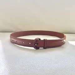 新品未使用】ローレンラルフローレン チャーム付き クロスハッチレザー